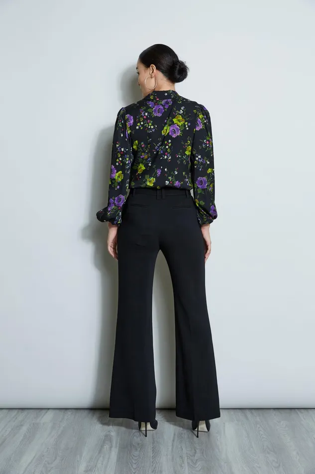 Outlet 8211 Women Tops Elie Tahari Floral Button Down Shirt Faro Print