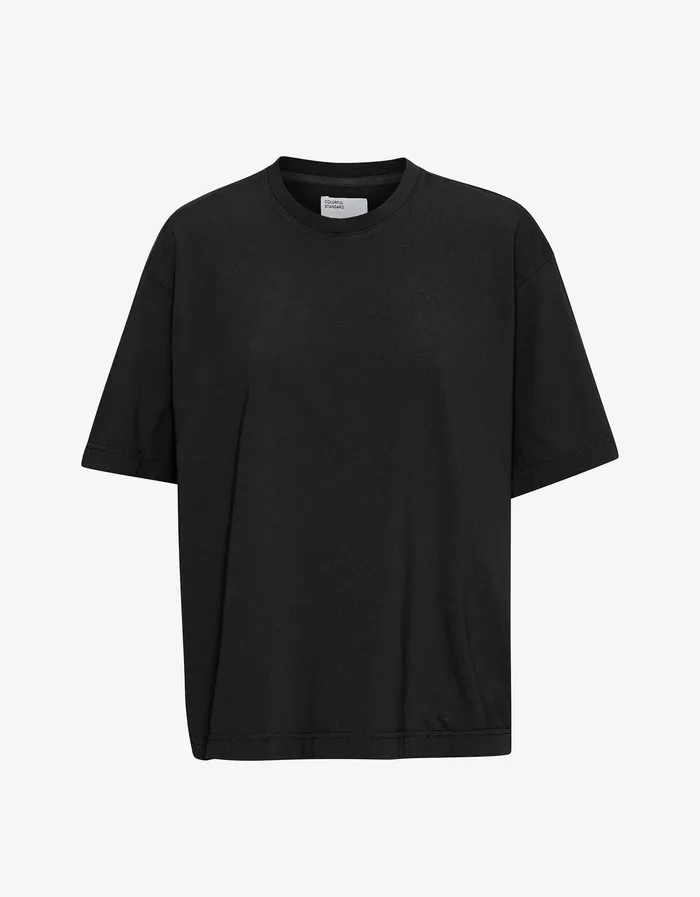Oversized Organic TShirt 8211 Deep Black TShirts Colorfulstandard Men