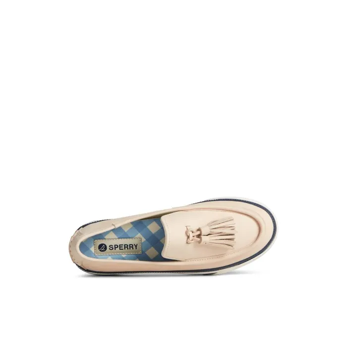 Oxfords and Loafers Women Sperry Sea Sailor Platform Sneaker White
