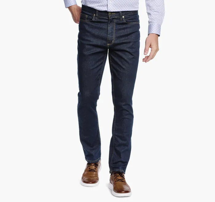 Pants and Jeans Denim Jeans Dark Wash 8211 Johnston and Murphy Men