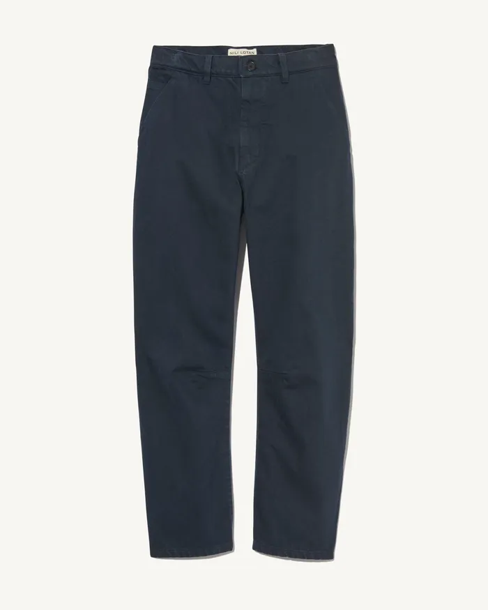 Pants and Shorts Nili Lotan Men EMIR PANT Midnight