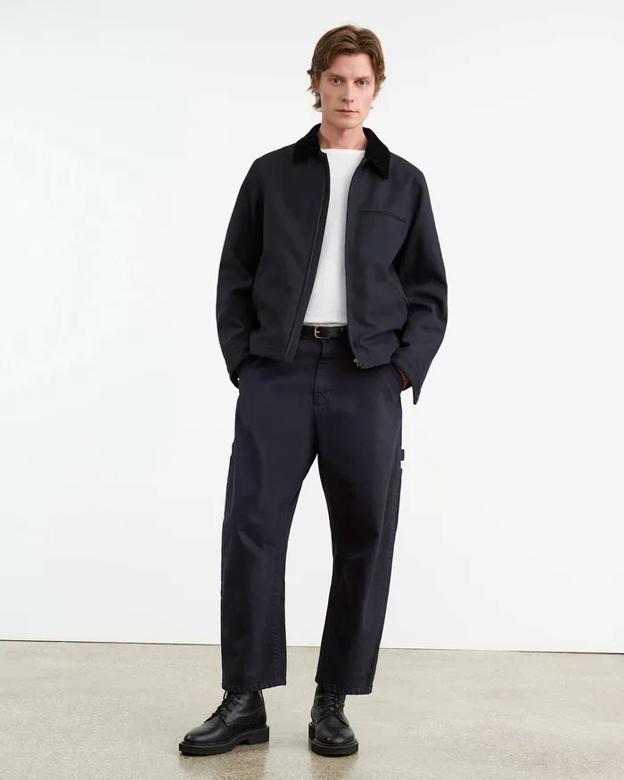 Pants and Shorts Nili Lotan Men EMIR PANT Midnight