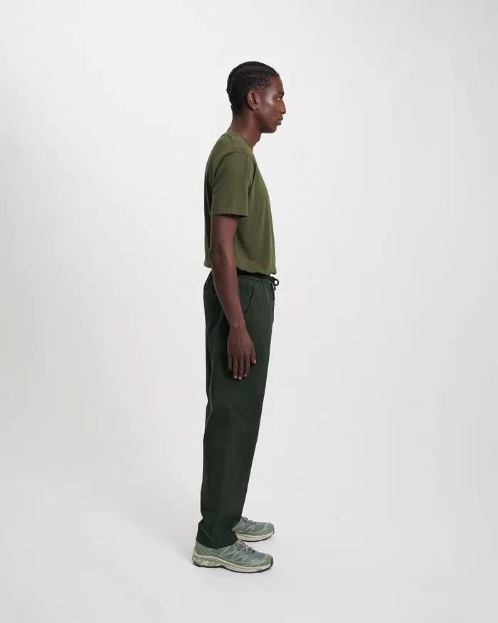 Pants Men Organic Twill Pants 8211 Hunter Green Colorfulstandard