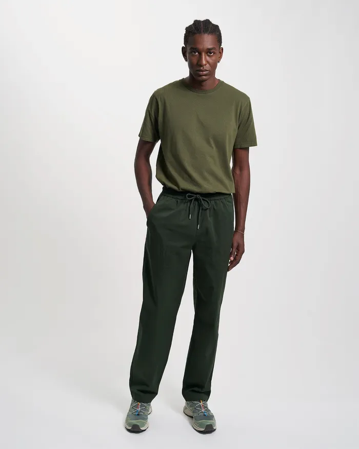 Pants Men Organic Twill Pants 8211 Hunter Green Colorfulstandard