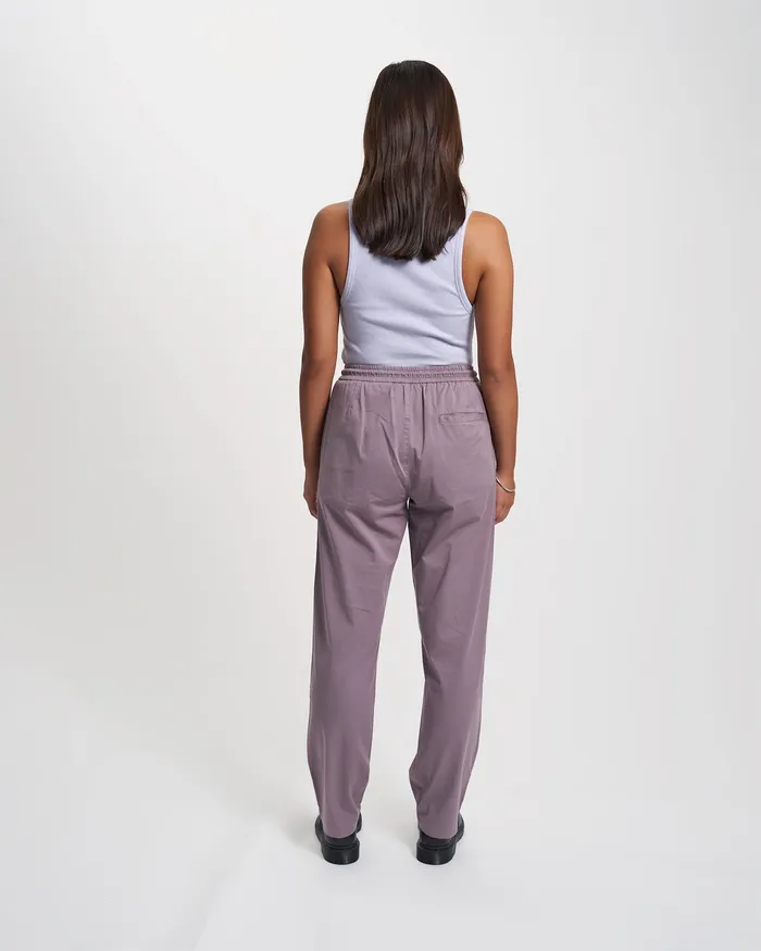 Pants Women Colorfulstandard Organic Twill Pants 8211 Lava Grey