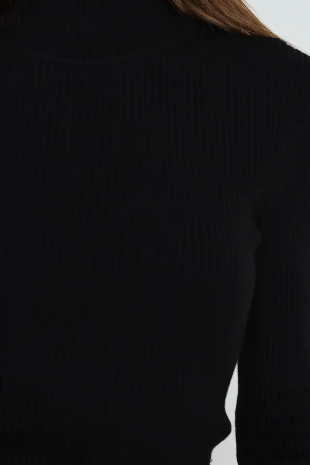 petalandpup Alfie Top 8211 Black Black Women Knitwear