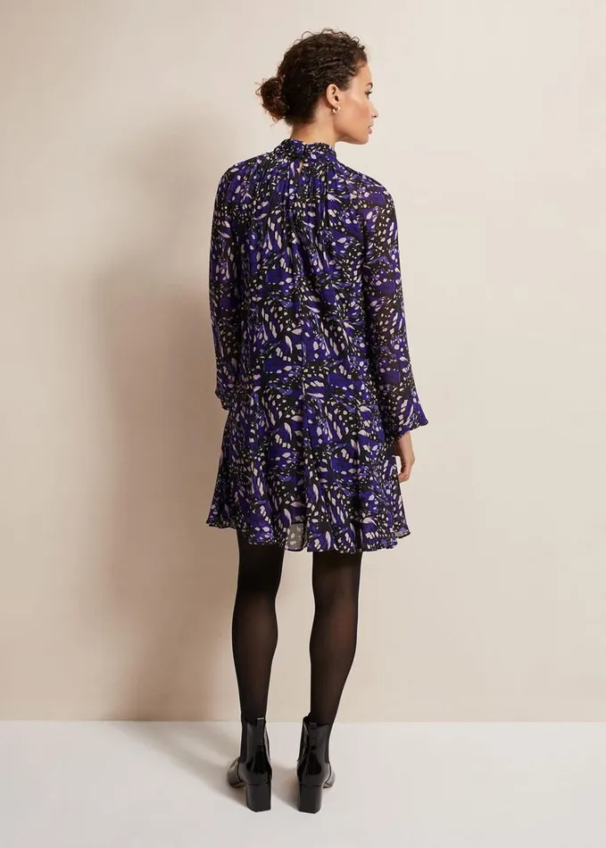 Phase Eight Aleka Abstract Swing Mini Dress Multicoloured Women Dresses