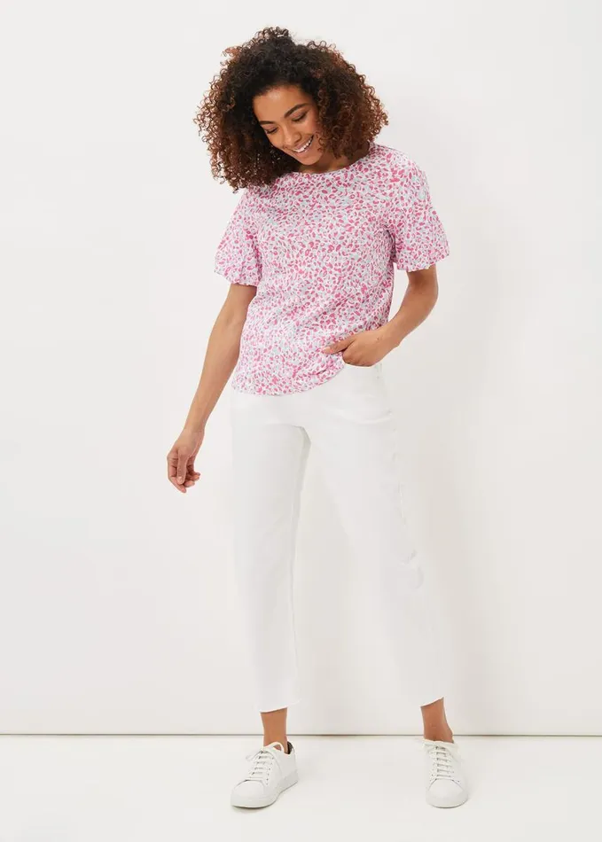 Phase Eight Alivia Cotton Top Multicoloured Women Tops and TShirts