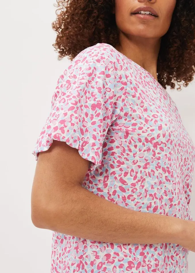 Phase Eight Alivia Cotton Top Multicoloured Women Tops and TShirts