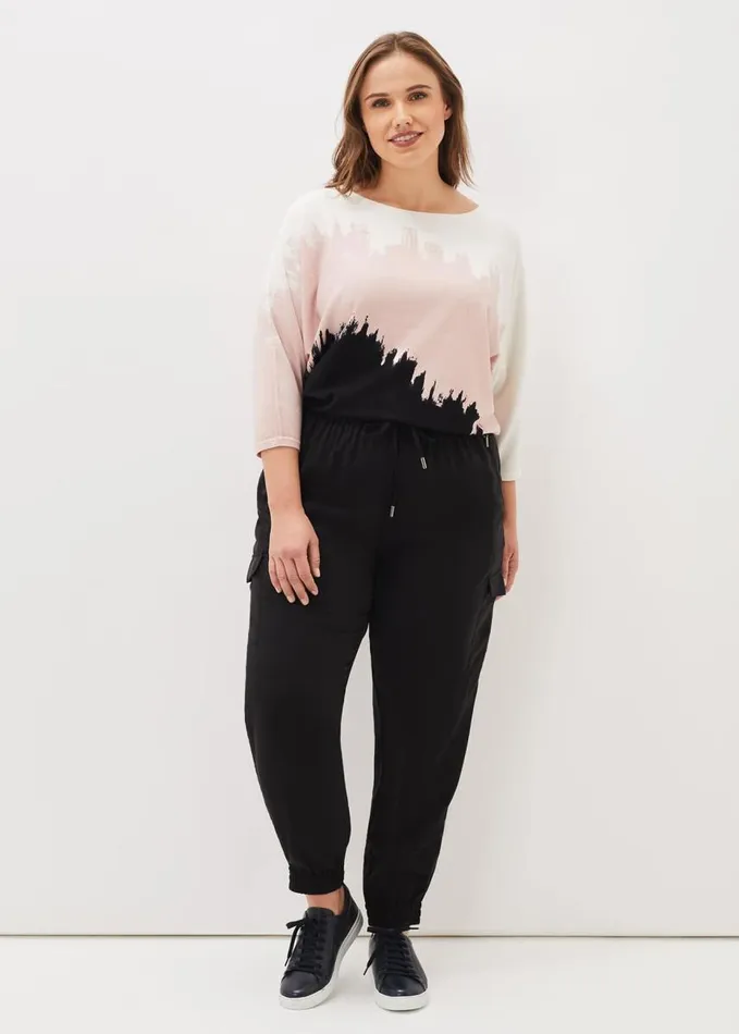 Phase Eight Alora Soft Jogger Black Women Trousers