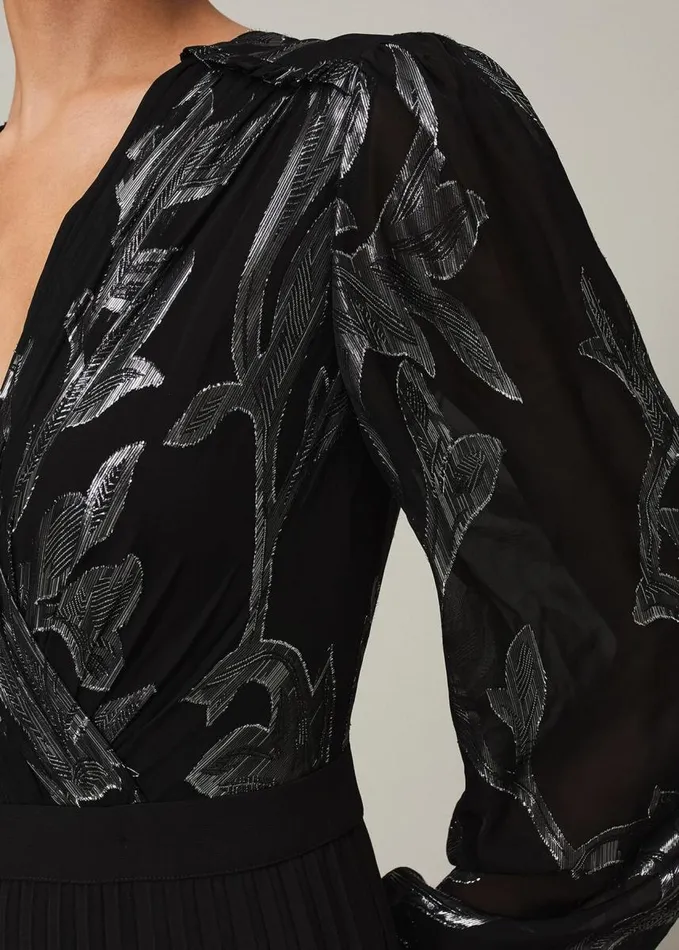 Phase Eight Althea Wide Leg Jumpsuit Black Women Dresses
