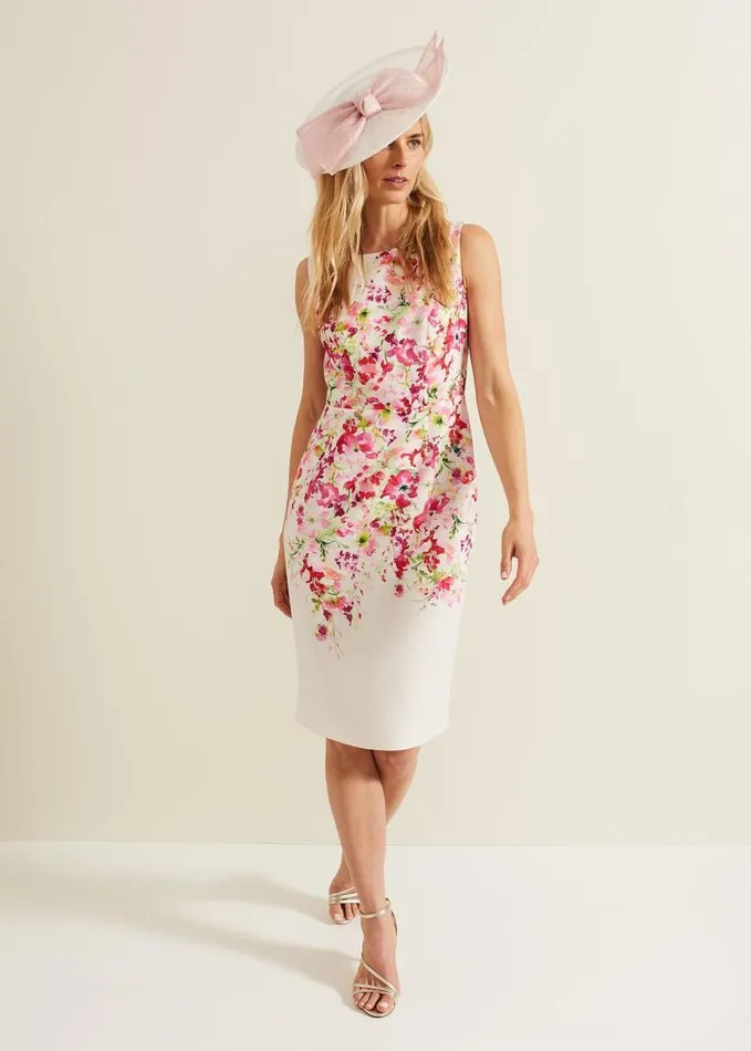 Phase Eight Anita Placement Shift Dress Multicoloured Women Dresses