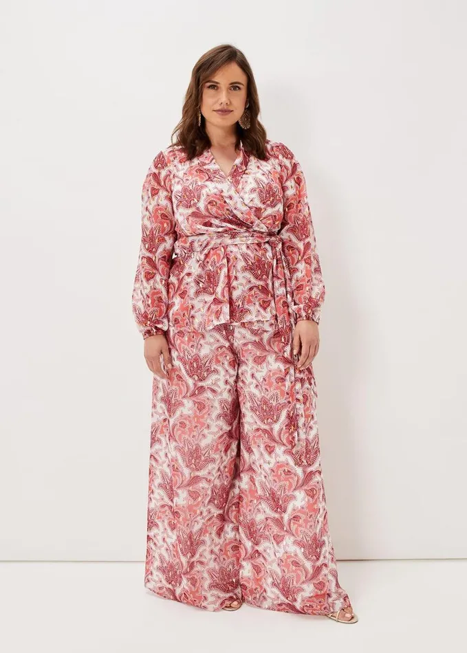 Phase Eight Arabella Print Trousers Sunsetmulti Women Trousers