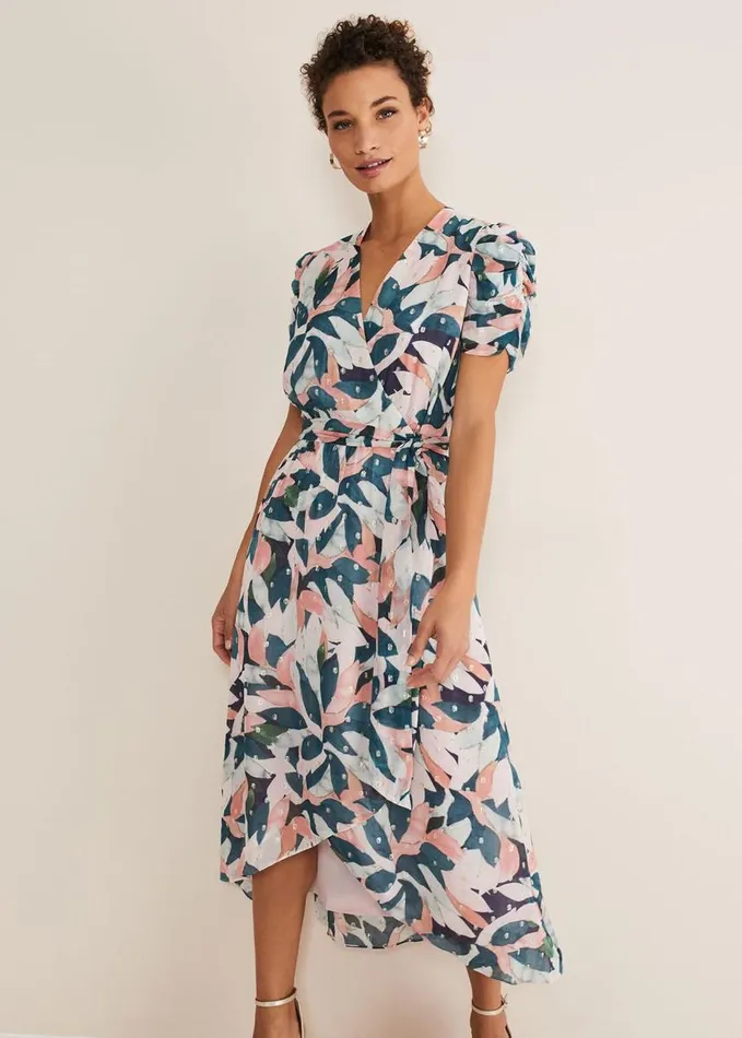 Phase Eight Averie Floral Midaxi Dress Multicoloured Women Dresses