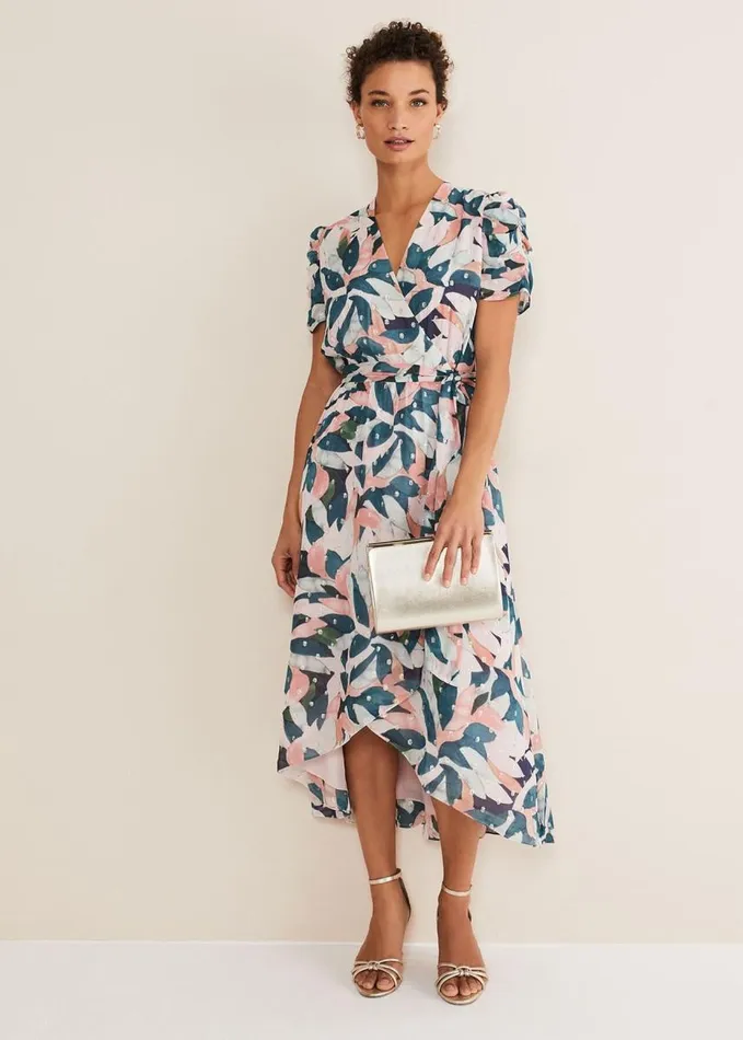 Phase Eight Averie Floral Midaxi Dress Multicoloured Women Dresses
