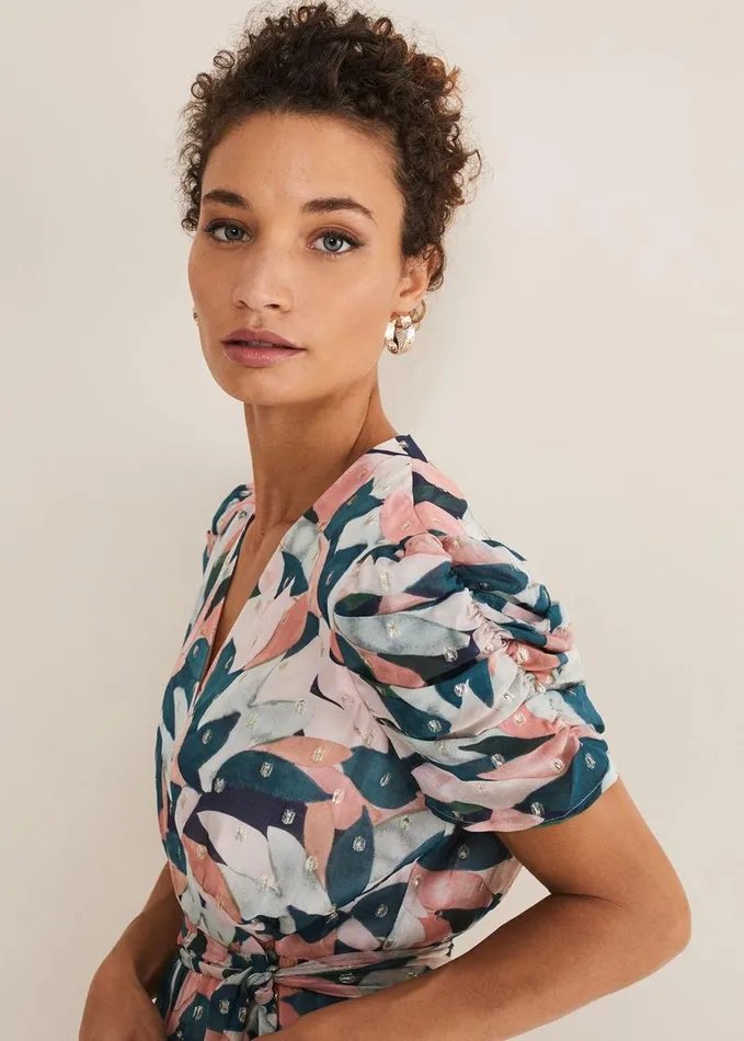 Phase Eight Averie Floral Midaxi Dress Multicoloured Women Dresses