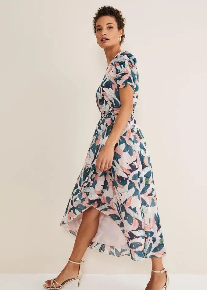 Phase Eight Averie Floral Midaxi Dress Multicoloured Women Dresses