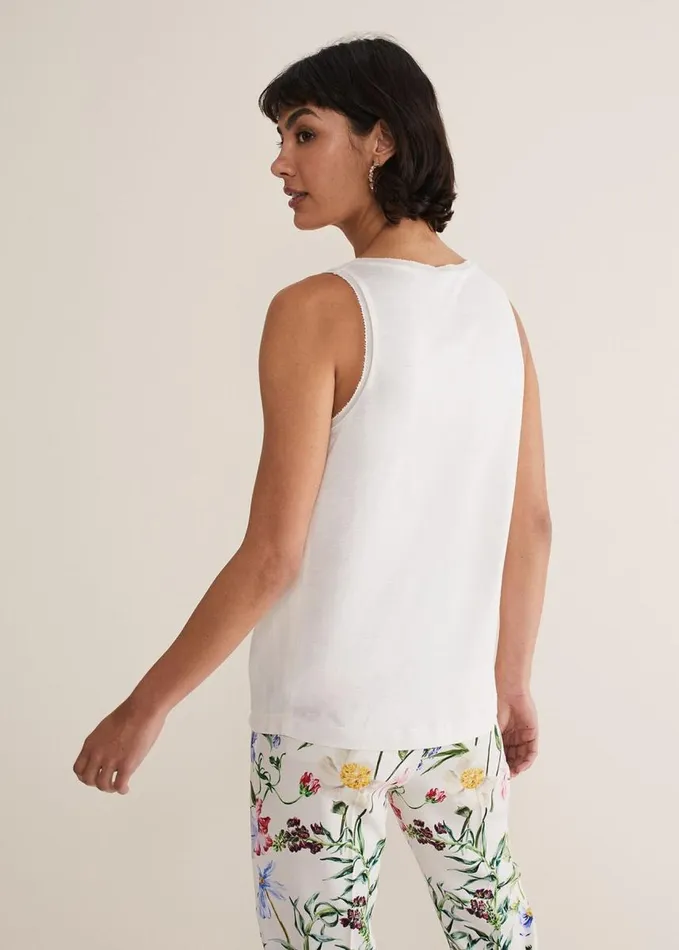 Phase Eight Bellamy Satin Sleeveless Top Oyster Women Tops and TShirts