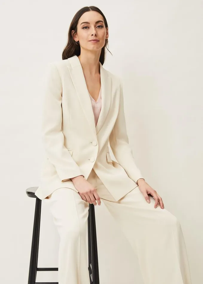 Phase Eight Cadie Suit Jacket Pearl Women Jackets