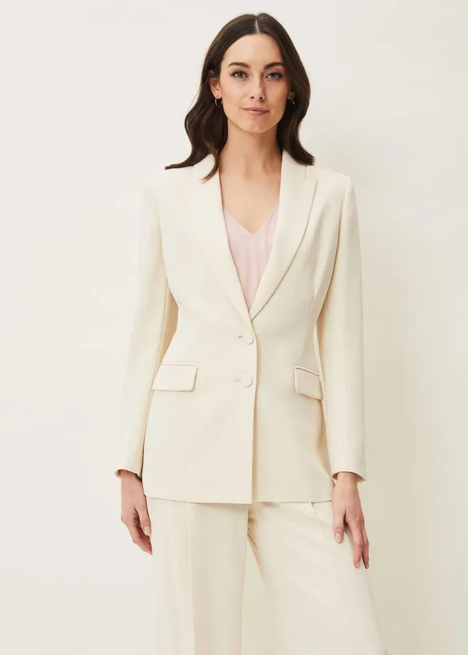 Phase Eight Cadie Suit Jacket Pearl Women Jackets
