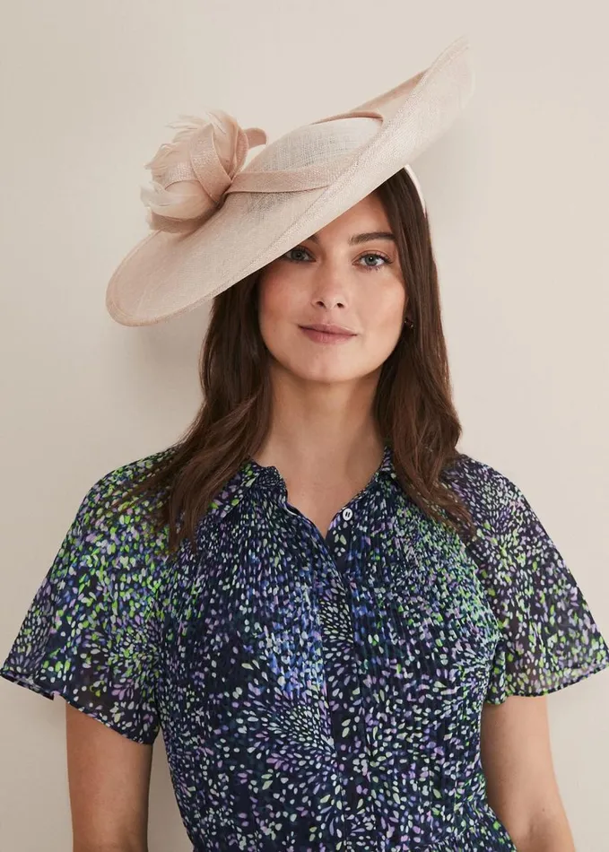 Phase Eight Cream Hat Fascinator Oyster Women Fascinators and Hats