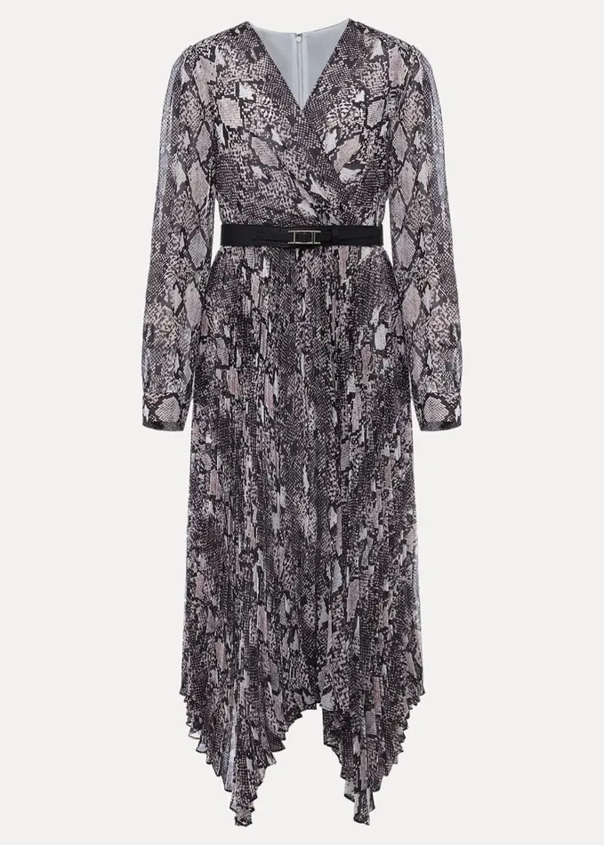 Phase Eight Dani Animal Print Dress Blackmulti Women Dresses