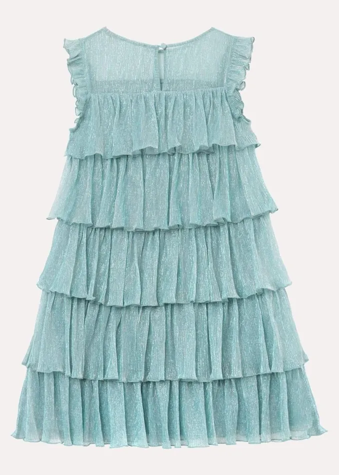 Phase Eight Destiny Plisse Dress Green Women Dresses