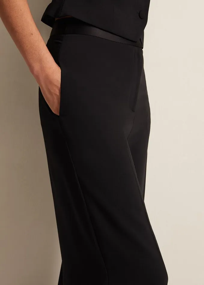 Phase Eight Elandra Tux Trouser Black Women Trousers