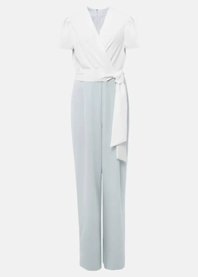 Phase Eight Eloise Wide Leg Jumpsuit Eau De Nilivory Women Dresses