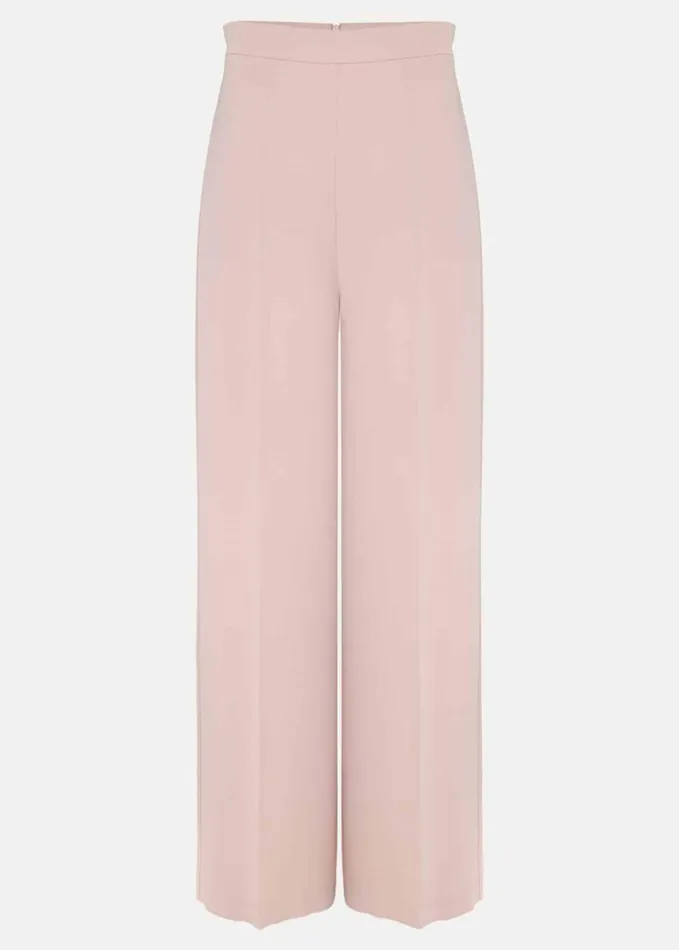 Phase Eight Florentine Wide Leg CoOrd Trouser Antique Rose Women Trousers