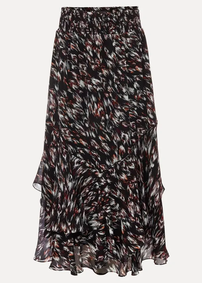 Phase Eight Kayley Abstract Print Maxi Skirt Navymulti Women Skirts