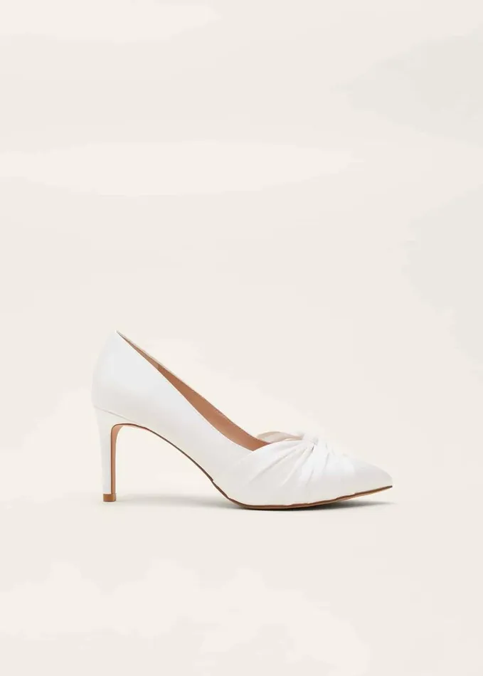 Phase Eight Kendal Court Shoe Ivory Women Occasion Shoes
