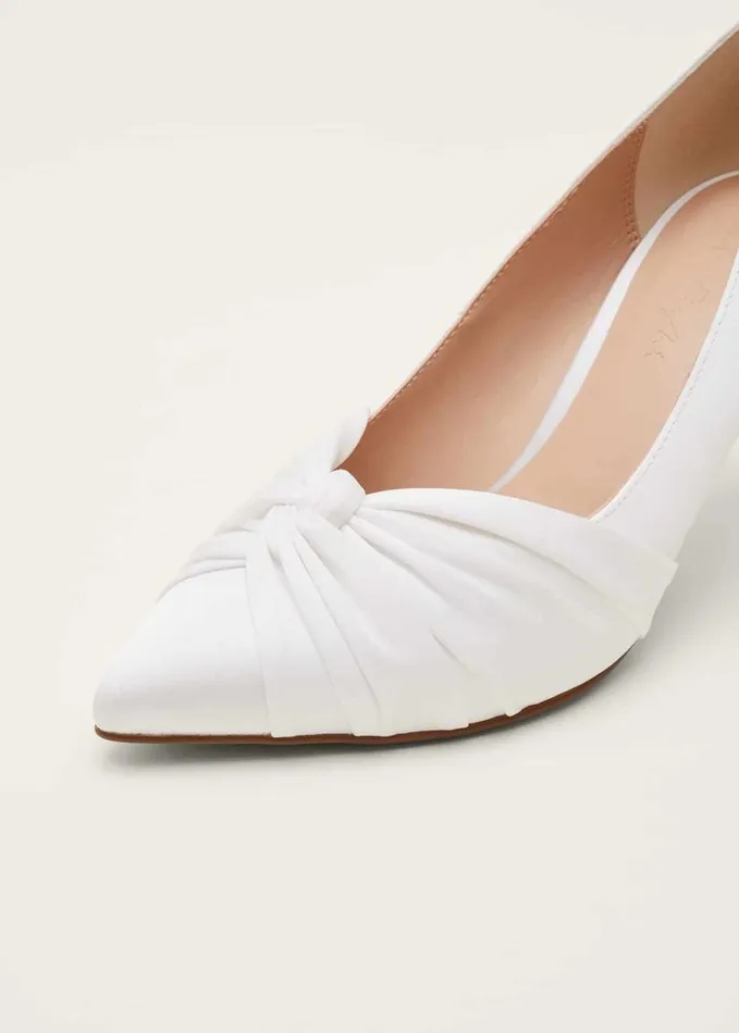 Phase Eight Kendal Court Shoe Ivory Women Occasion Shoes