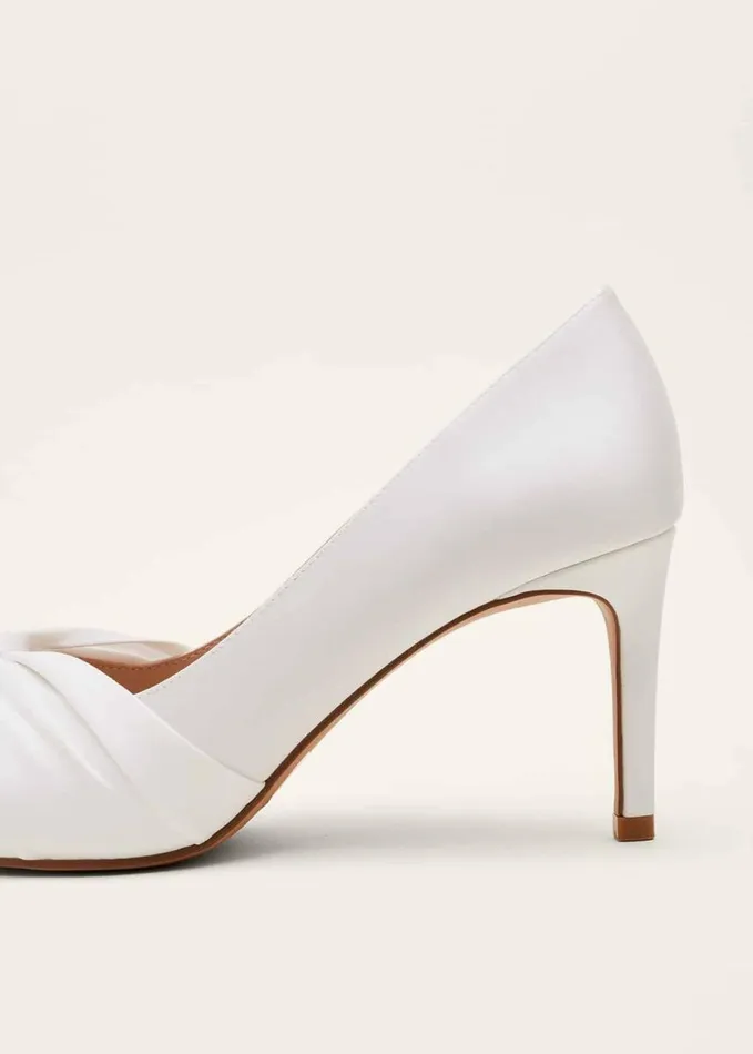 Phase Eight Kendal Court Shoe Ivory Women Occasion Shoes