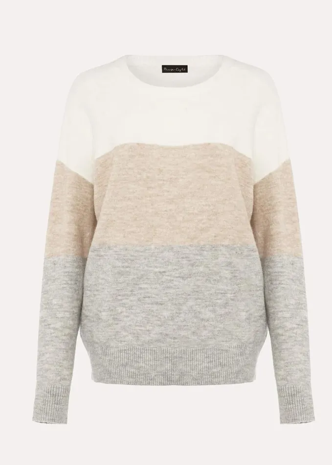 Phase Eight Lucial Stripe Knit Jumper Multicoloured Women Knitwear