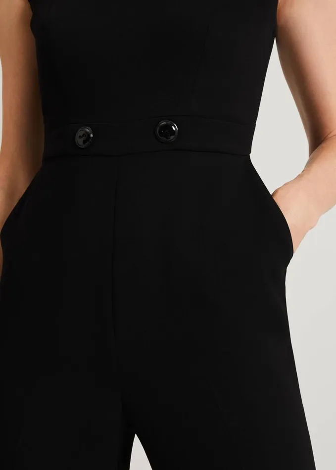 Phase Eight Margot City Suit Jumpsuit Black Women Dresses