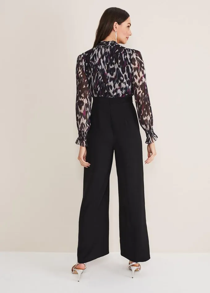 Phase Eight Millicent Print Jumpsuit Multicoloured Women Dresses