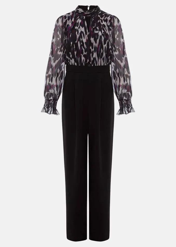 Phase Eight Millicent Print Jumpsuit Multicoloured Women Dresses