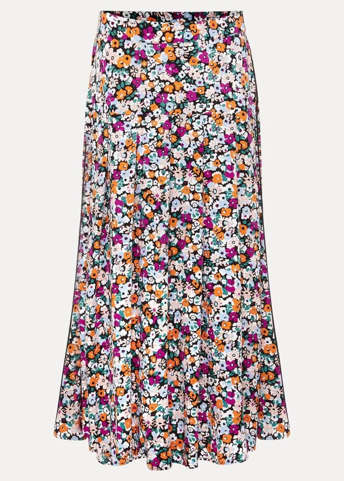 Phase Eight Mona Floral Tiered Skirt Multicoloured Women Skirts