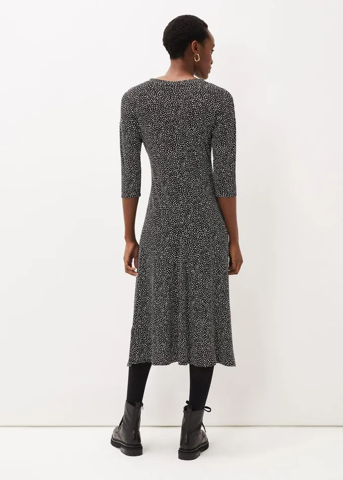 Phase Eight Paris Spot Print Dress Multicoloured Women Dresses
