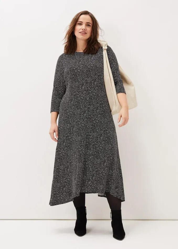 Phase Eight Paris Spot Print Dress Multicoloured Women Dresses