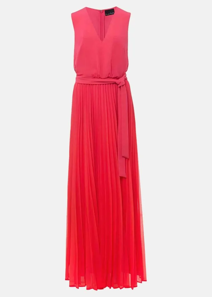 Phase Eight Petite Piper Ombre Maxi Dress Redpink Women Dresses