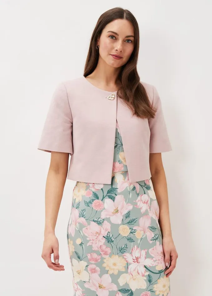Phase Eight Ramona Jacket Antique Rose Women Jackets