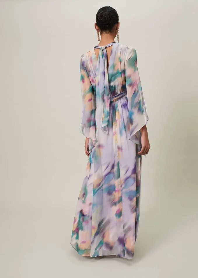 Phase Eight Selene Printed Maxi Dress Multicoloured Women Dresses