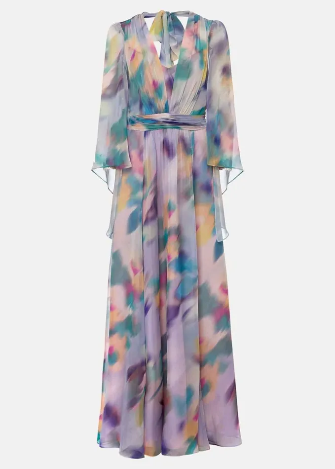 Phase Eight Selene Printed Maxi Dress Multicoloured Women Dresses