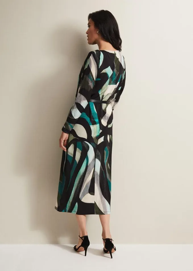 Phase Eight Skylah Batwing Dress Multicoloured Women Dresses