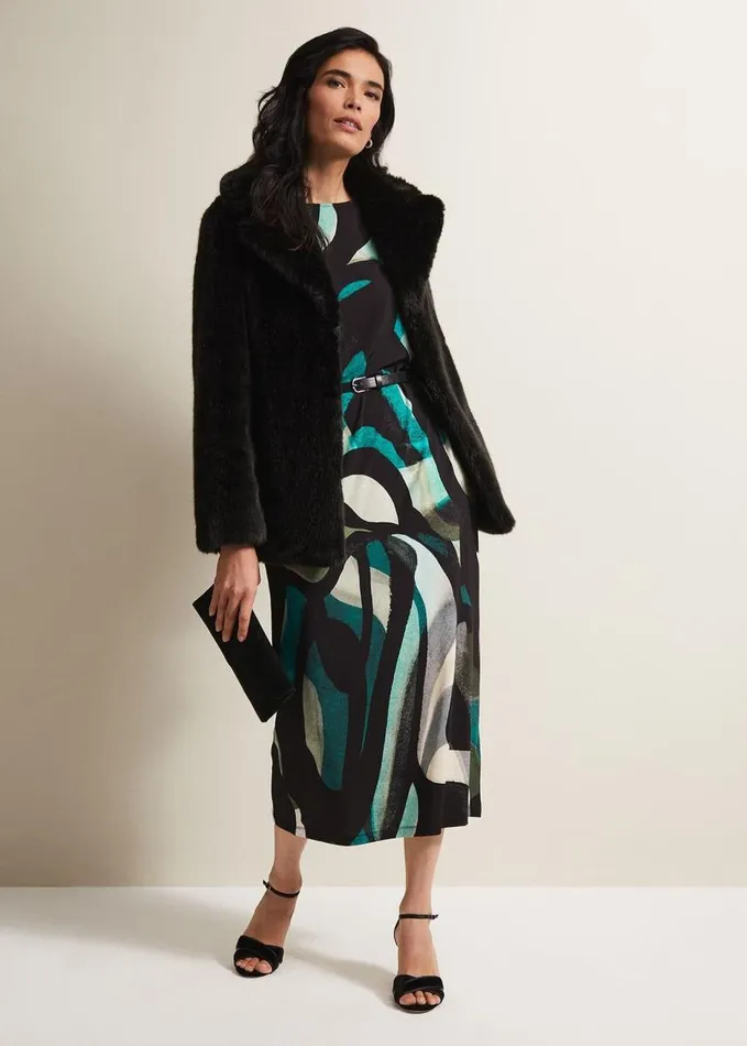 Phase Eight Skylah Batwing Dress Multicoloured Women Dresses
