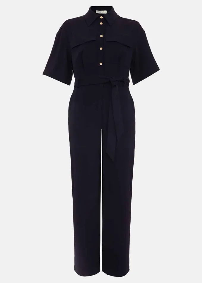 Phase Eight Tallulah Navy Utility Jumpsuit Navy Women Dresses