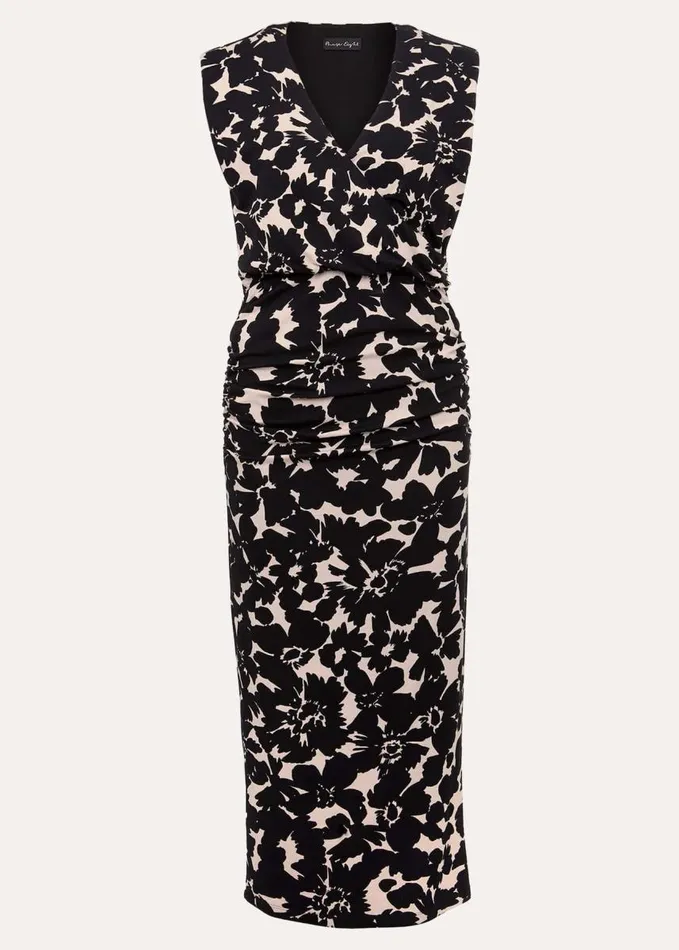 Phase Eight Taylor Floral Jersey Midi Dress Multicoloured Women Dresses