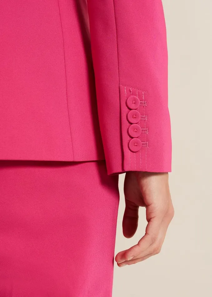 Phase Eight Ulrica Fitted Suit Jacket Hot Pink Women Jackets